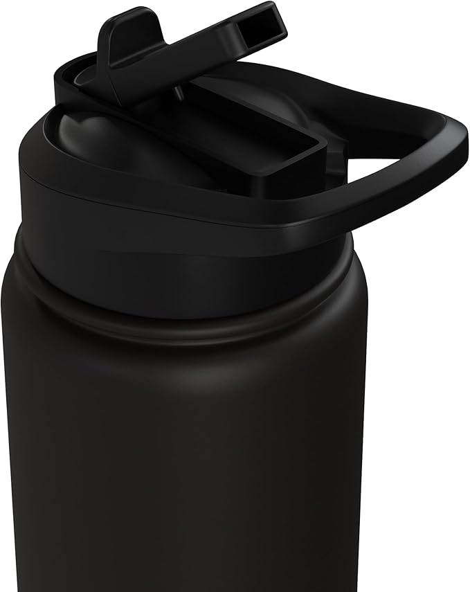Vampire Dad Who Always Came Back With The Milk Retro Sunset Stainless Steel Insulated Water Bottle