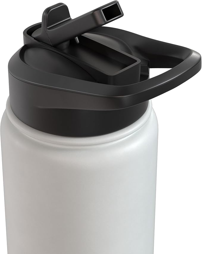 Surfing Ghost With Banana Milk Cartons Wave Kawaii Vaporwave Stainless Steel Insulated Water Bottle