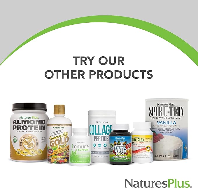 Natures Plus Vitamin B12 (Methylcobalamin), Sustained Release - 2000 mcg, 60 Vegetarian Tablets - High Potency Red Blood Cell Support - Natural Energy Booster - Gluten-Free - 60 Servings