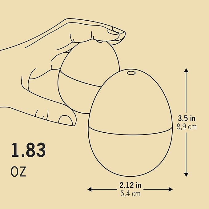 Eagle BeepEgg β Egg Timer for Boiling Eggs β Musical Egg Cooker for Soft, Medium, Hard Boiled Eggs β Food Safe β Singing Floating Egg Timer β Egg Cooker for 3 Levels of Doneness - Brainstream