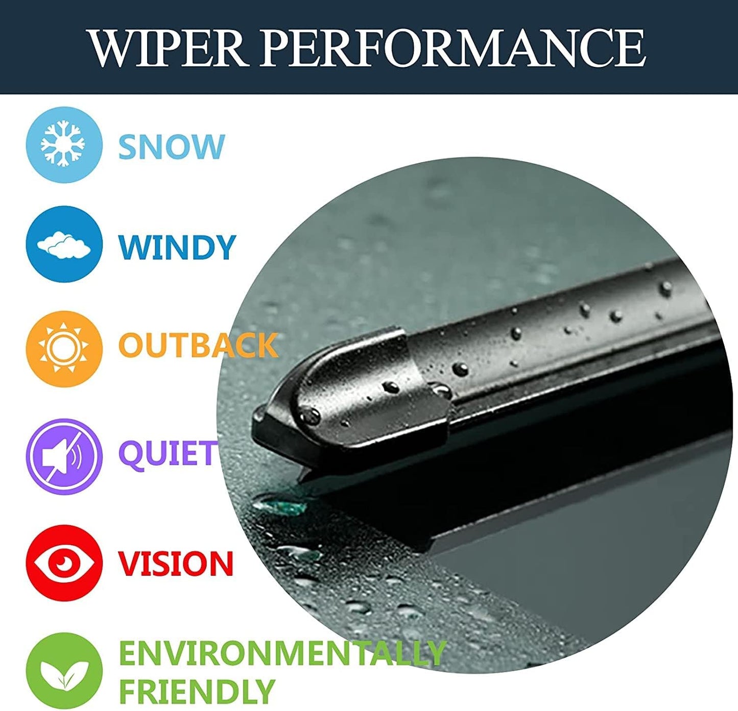 AUTOBOO 24"+18" Windshield Wipers with 10" Rear Wiper Blade Replacement for Jeep Compass 2018 2019 2020 2021 2022 2023 -Original Factory Quality (Pack of 3)