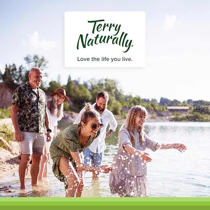 Terry Naturally Healthy Knees & Joints - Dietary Supplement to Support Bone Health & Joint Flexibility - Healthy Knee & Hip Aid with Calcium Fructoborate - 60 Capsules