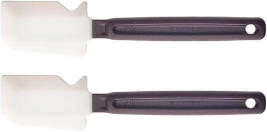 Mercer Culinary 10 Inch Heat Resistant Silicone Spatula - 2 Pack