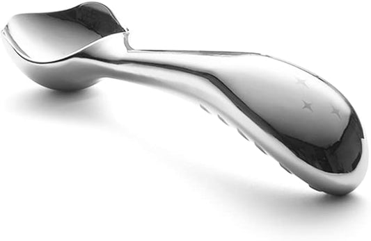 Midnight Scoop - Ergonomic Stainless Steel Ice Cream Scoop | Heavy-Duty, Easy-to-Use, and Dishwasher-Safe | Professional Grade, Handcrafted Design