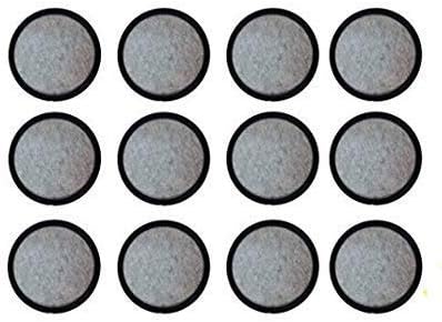 Premium Replacement Charcoal Water Filter Disks for Mr. Coffee Machines - 12 Pack