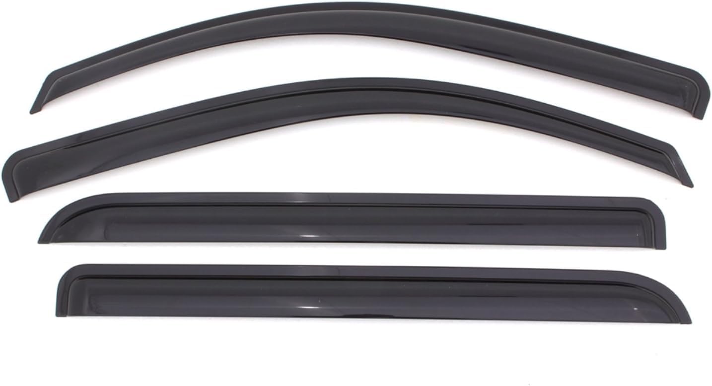 KPY Window Visor Compatible with Toyota Prius V 2012-2017 (Model V Only), 4PC Rain Guard Side Window Vent Deflectors Tape-On Style, 2012 2013 2014 2015 2016 2017