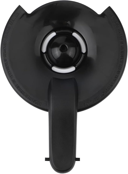 Replacement Coffee Pot Lid for Mr. Coffee Oster, Durable 12 Cup Coffee Pot Cover Carafe Top Replacement Accessories Parts for BVMC-CHX21 BVMC-CHX23 BVMC-EHX23 BVMC-EHX33CP BVMC-MVX (Black)