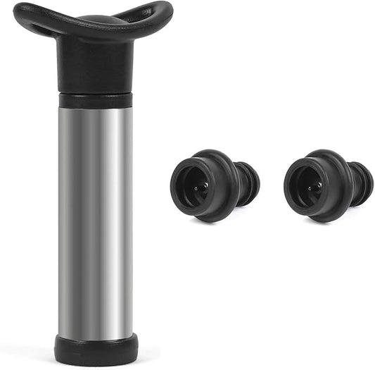 Wine Stopper 4 SET Wine Saver Pump Vacuum Bottle Stoppers With Food Grade Silicone Leak Proof