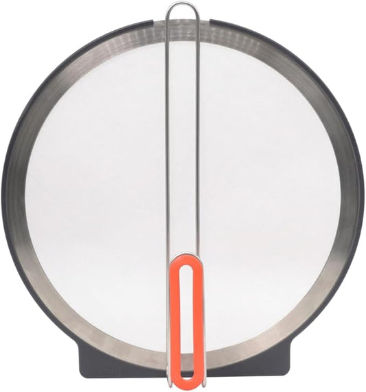 AirHood Self-Standing Splatter Screen – Heavy-Duty Stainless Steel Grease Guard for Frying Pans & Induction Cookers – Heat-Resistant, BPA-Free, Dishwasher Safe, Compact Storage