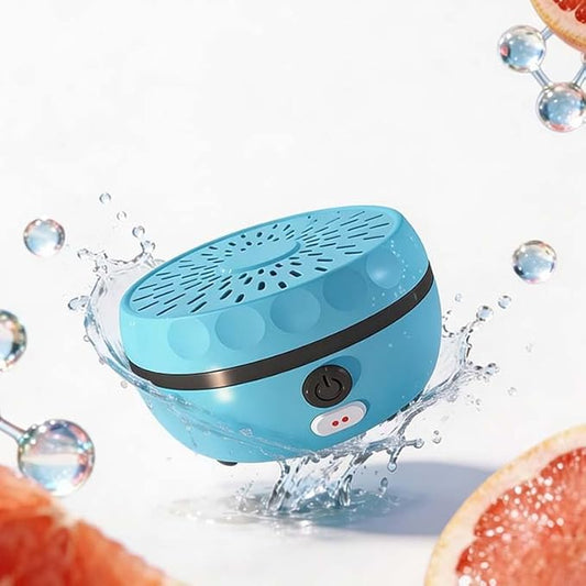 Fruit & Vegetable Cleaning Machine: Vegetable Cleaner Device with Multi-Mode Cleaning - Portable Waterproof Food Purifier for Fruits, Vegetables, Meat & Seafood - USB Rechargeable (blue)