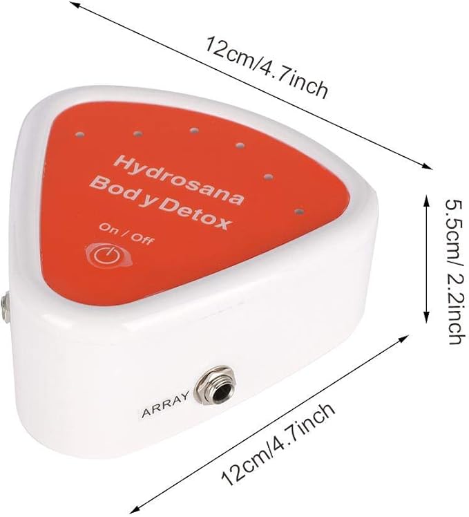 Ionic Detox Foot Bath Spa Machine, Portable Foot Cleanse Machine With Array For Home Beauty Salon Spa Health Care Relief Stress Health Care (Excluding Basin) (US)