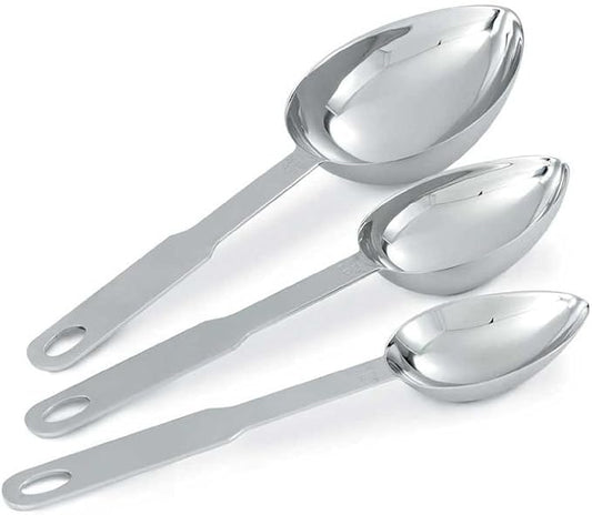 Vollrath (47054) Measuring Scoop/Cup Set (One-Piece Construction, Stainless Steel)