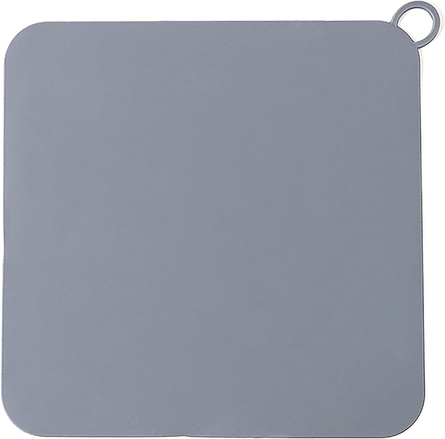 Silicone Tub Stopper Floor Drain Cover, 2 Pieces Sewer Anti-Odor Mat Deodorizing Drain Plugs for Kitchen,Bathroom and Laundry(5x5inch) Grey