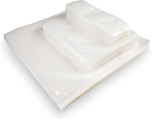 UltraSource - Chamber Machine Pouches 3 Mil Thickness, 8" x 10", Pack of 1000 Vacuum Chamber Pouches, BPA-Free Pre-Cut Chamber Vacuum Sealer Bags with tear notch