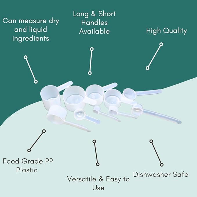 3 Tablespoon (1.5 Oz. | 43 mL) Long Handle Scoop for Measuring Coffee, Pet Food, Grains, Protein, Spices and Other Dry Goods (Pack of 1)