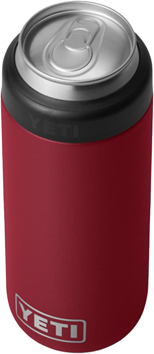 YETI Rambler 12 oz. Colster Slim Can Insulator for the Slim Hard Seltzer Cans, Harvest Red