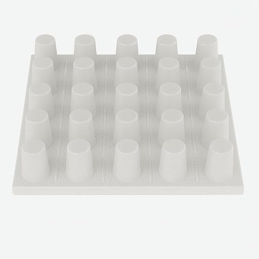 25-Cavity Ice Pop Gelatin Mold – Molde para Gelapaletas – 100 mL Popsicle Mold Tray – Plastic Frozen Treat Mold – Made in Mexico