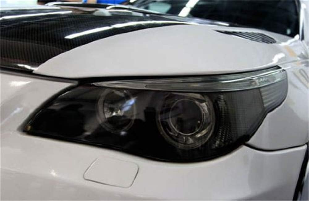 12 by 48 Inches Self Adhesive Headlight, Tail Lights, Fog Lights Tint Vinyl Film with Tools (Light Black)
