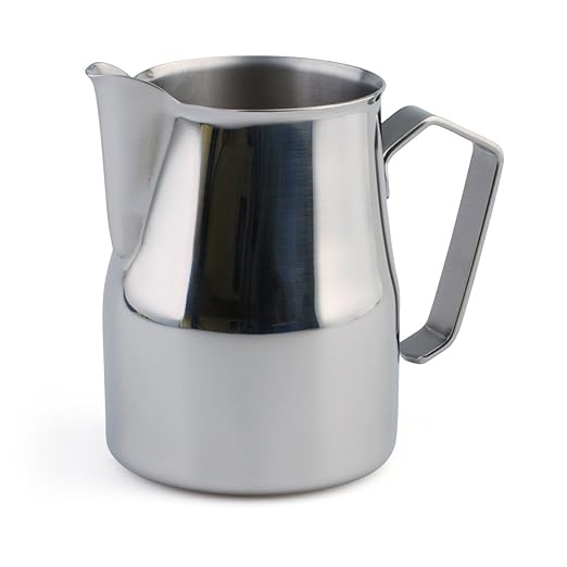 Motta Europa Stainless Steel Frothing Pitcher, 25.4 Fluid Ounce