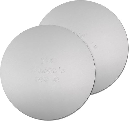 Fat Daddio's PCB-4PK Anodized Aluminum Replacement Bottom for 4 Inch Cheesecake Pan, Set of 2