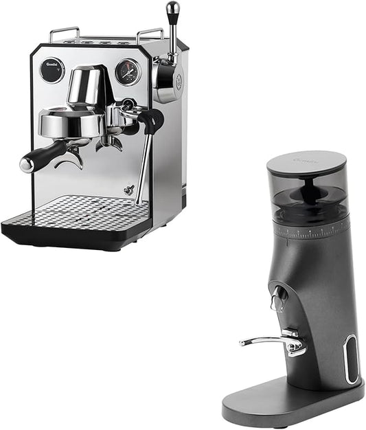 Gemilai G3006 Espresso Machine & Electric Coffee GrinderBundle for Cappuccino, Latte