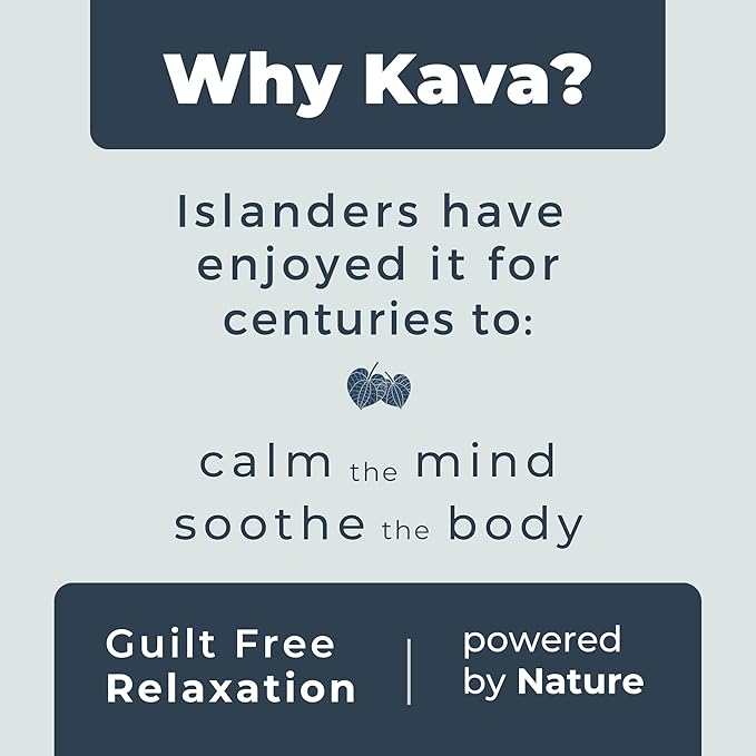 LEILO Kava Root Capsules | 500mg of Noble Extract/Serving to Support Stress and Promote Relaxation | (60 Vegan Capsules)