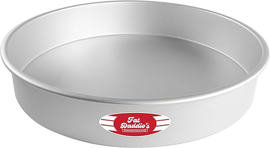 Fat Daddio's Round Cake Pan, 16 x 3 Inch, Silver