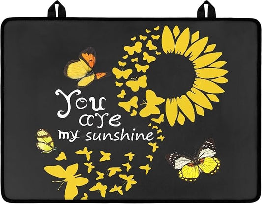 Butterfly Print Stove Covers for Gas Dust-Proof Protector Pad with Funny Pattern Designs for Laundry Room & Kitchen Decor Universal 29"x20.9"