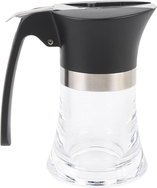 3.38Oz Honey Dispenser, No Drip Honey Jar Maple Syrup Dispenser Easy to Clean Olive Oil Dispenser with Handle Sugar Dispenser for Kitchen Cooking
