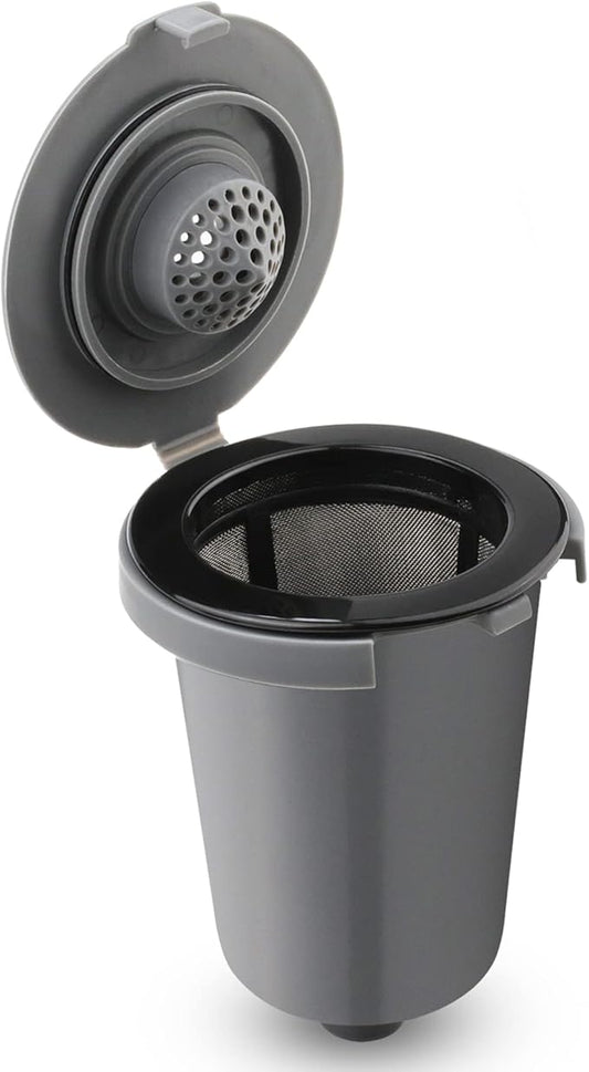 Reusable Filter Cup for Cuisinart, Gray (1 Pack)