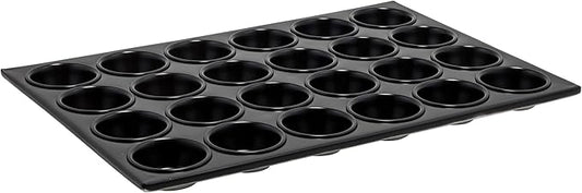 Winco 24-Cup Non-Stick Muffin and Cake Pan, Aluminum