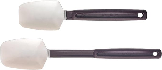 Mercer Culinary 10" & 14" Heat Resistant Silicone Spoon Spatulas - 2 Pack