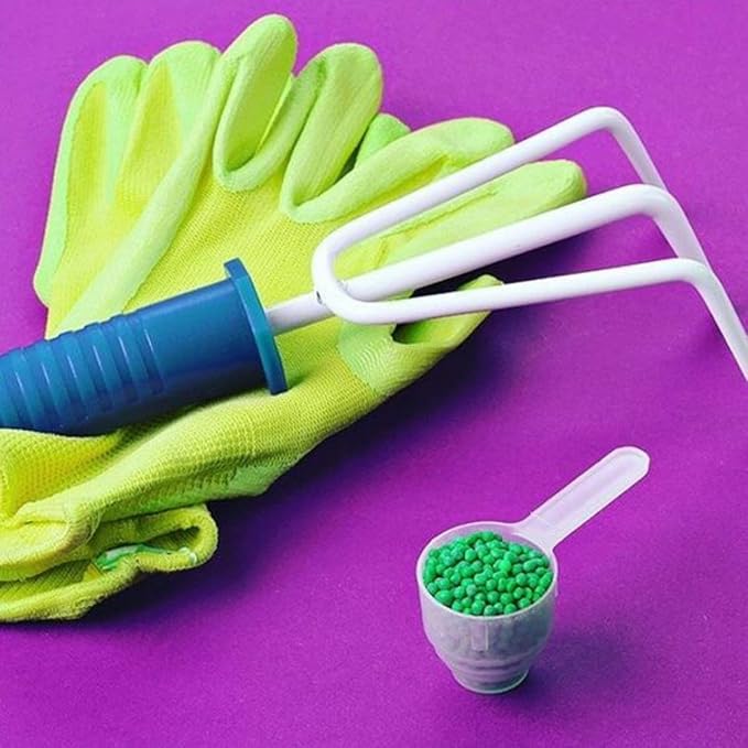 Plastic Measuring Scoop, (118.4 cc | 1/2 Cup | 4 fl oz. | 118.4 mL) Long Handle Spoons for Powders, Granules, Coffee, Pet Food, Baking Supplies, Protein and Other Dry Goods, BPA Free (Set of 3)