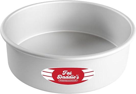 Fat Daddio's PRD-103 Anodized Aluminum Round Cake Pan, 10 x 3 inch