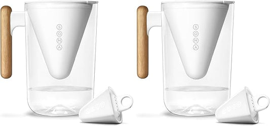 SOMA 10-Cup Water Filter Pitcher (Pack of 2)