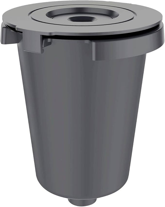 Cuisinart SS-RFC HomeBarista Reusable Filter Cup – Brew Coffee or Tea and Drop Wasteful Plastic from Single-Serve Pods with Sustainable Coffee Accessories, Gray