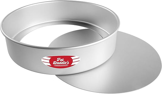 Fat Daddio's PCC-123 Anodized Aluminum Round Cheesecake Pan, 12 x 3 Inch