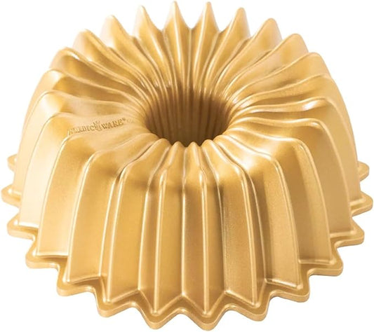 Nordic Ware Brilliance Bundt, 5 Cup, Gold
