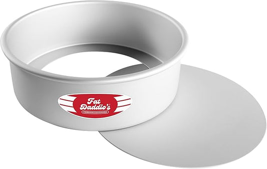 Fat Daddio's PCC-93 Anodized Aluminum Round Cheesecake Pan, 9 x 3 Inch