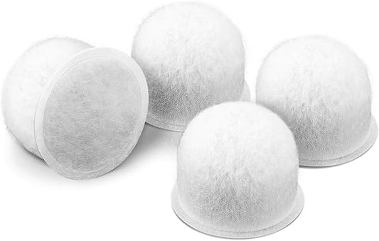 Water Filter Pods for Wolf Gourmet Coffee Maker System - Coffee Machine Filter Replacement WGCM100S WGCM110S WGCM120S Activated Carbon Filter Compared to WGCM350, 4 Pack