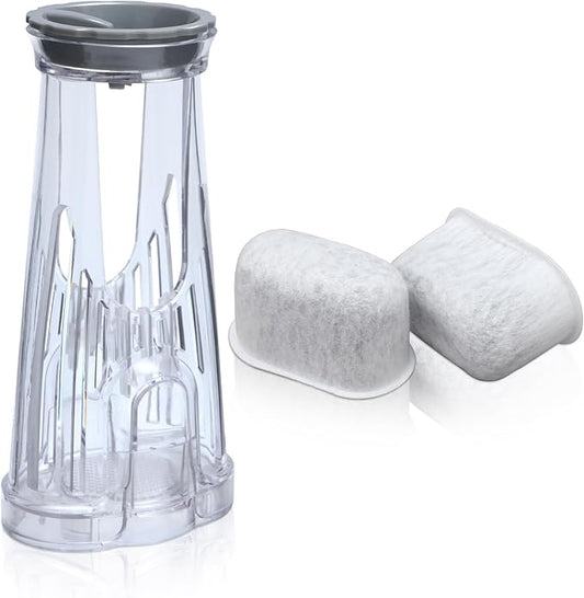 Water Filter Holder and 2 Water Filters, Compatible with Keurig Series Coffee Machines, Compatible with K-Duo Gen2/K-Duo/K-Duo Essentials/K-Latte/K-Compact/K200/K250