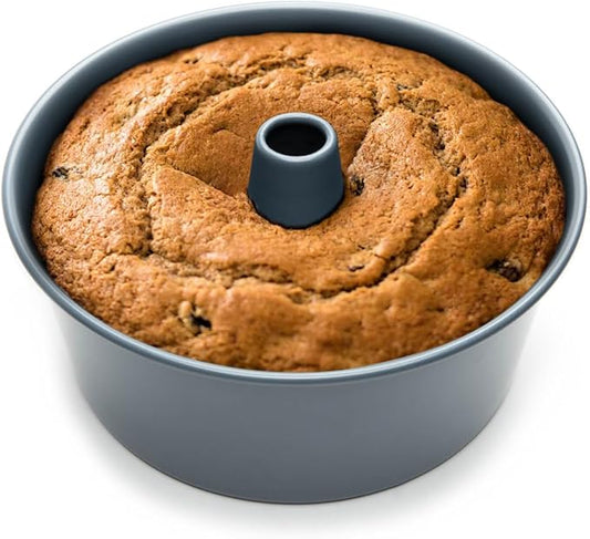 Fox Run Non-Stick Angel Food Cake Pan With Removable Bottom, 10 x 10 x 4.5 Inch Tube Cake Pan