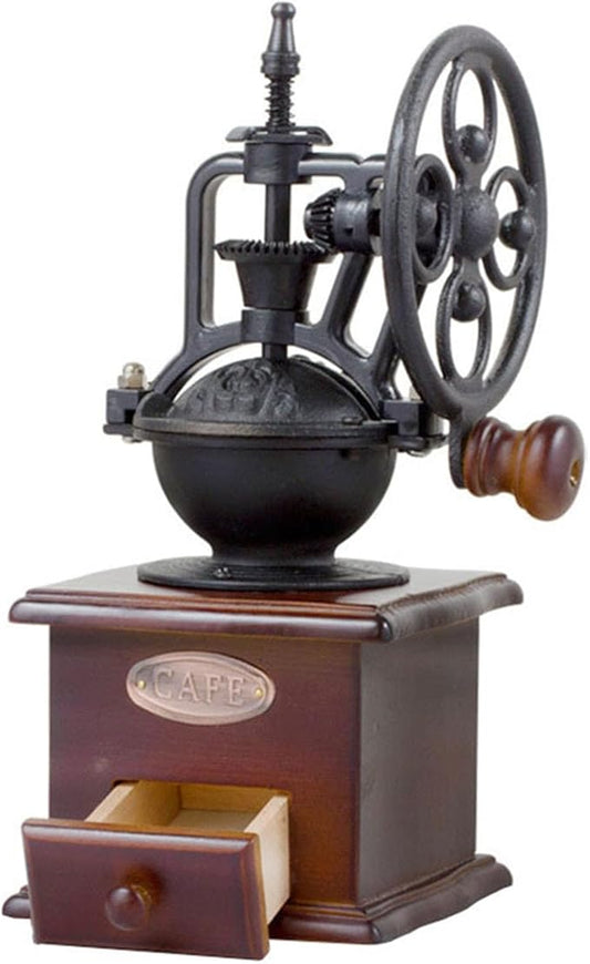 Manual Vintage Style Hand Coffee Grinder, manual coffee grinder with handle,Roller Mill