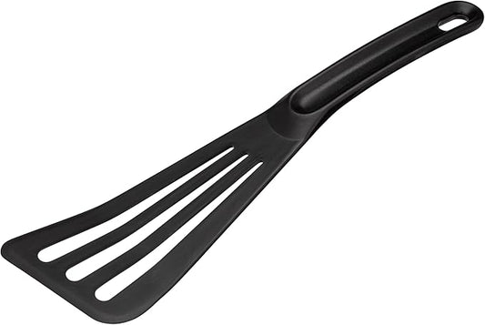 Matfer Bourgeat Exoglass® High Temperature Pelton Spatula, Black