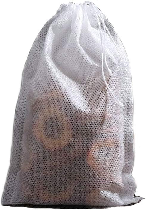 TamBee Disposable Drawstring Tea infusers Tea Filter Bags for Loose Tea Herbs 100Pcs 5.9" x 7.87" c for Brew Tea Cold Brew Coffee（ 5.9" x 7.87" /15 x 20cm） (100)