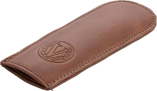 Victoria Leather Handle Cover for Cast Iron Skillets, Heat-Resistant Pan Handle Sleeve, Handmade in Colombia, Small