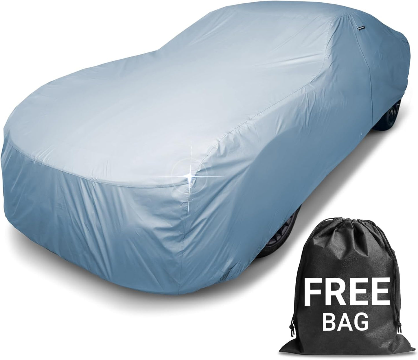iCarCover Premium Car Cover for 1965-1969 Porsche 912 Heavy Duty Waterproof All Weather Automobiles Custom Fit Indoor Outdoor UV Snow Protection Covers with Straps and Bag