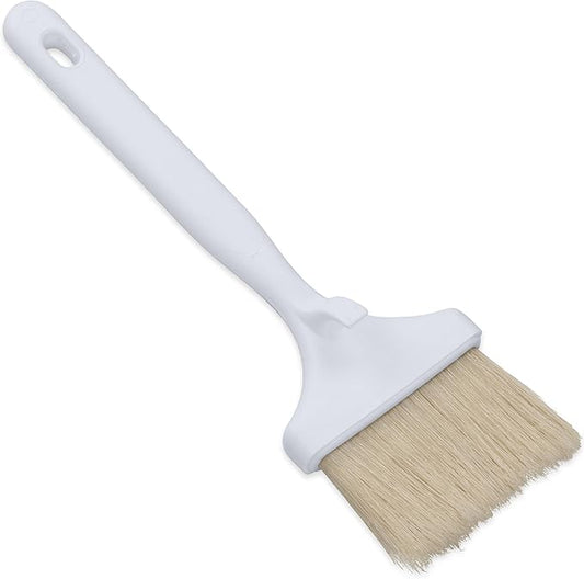 SPARTA 4037900 Meteor Boarhair Basting Brush, Dishwasher Safe With Built-In Plastic Handle, 3 Inches, Brown