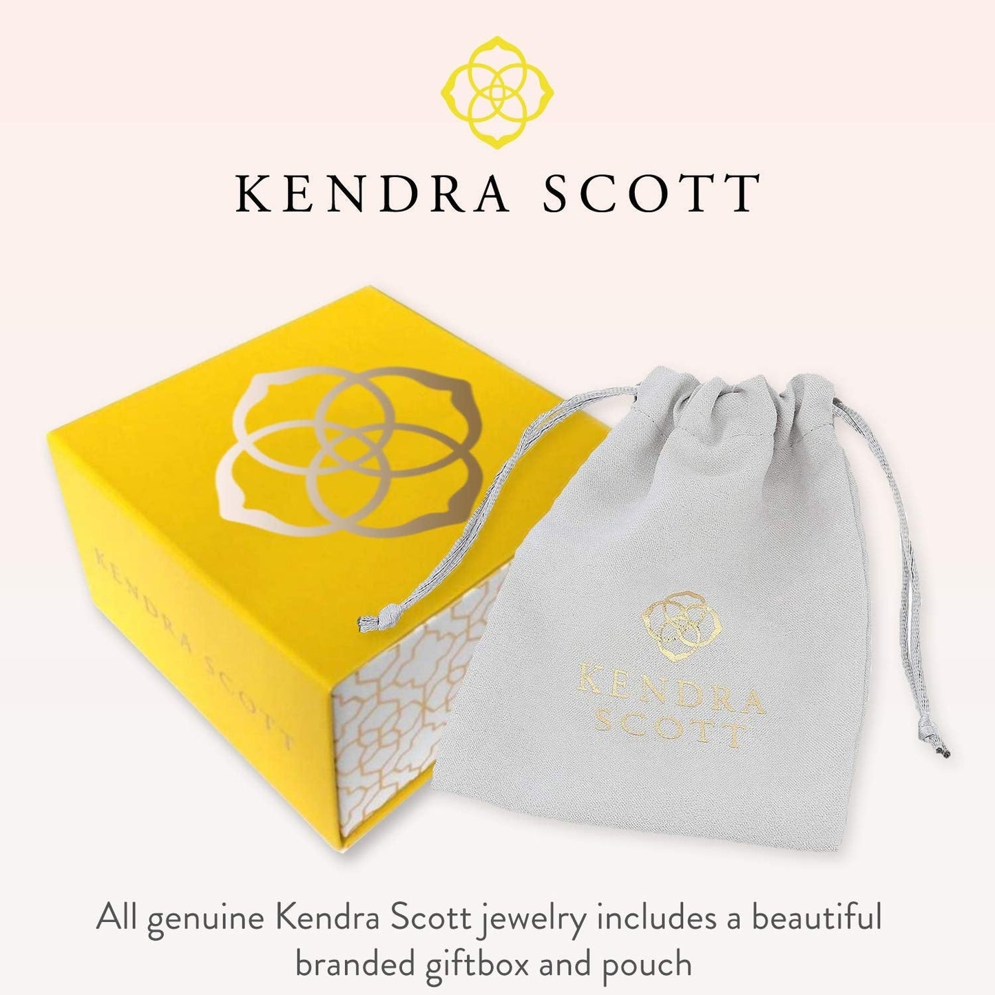 Kendra Scott Ari Heart Pendant Necklace for Women, Fashion Jewelry, 14k Gold-Plated, Dichroic Glass
