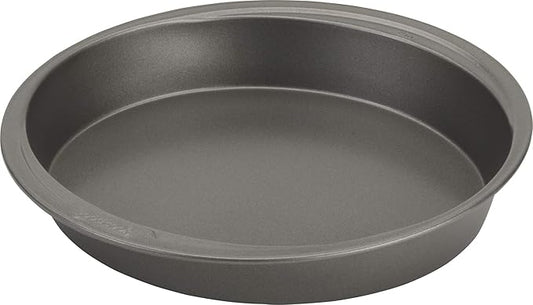 GoodCook Everyday Nonstick Steel Round Cake Pan, 9-Inch, Gray